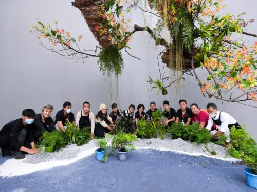 “花容粤貌”——2022广州国际花艺展中国插花花艺作